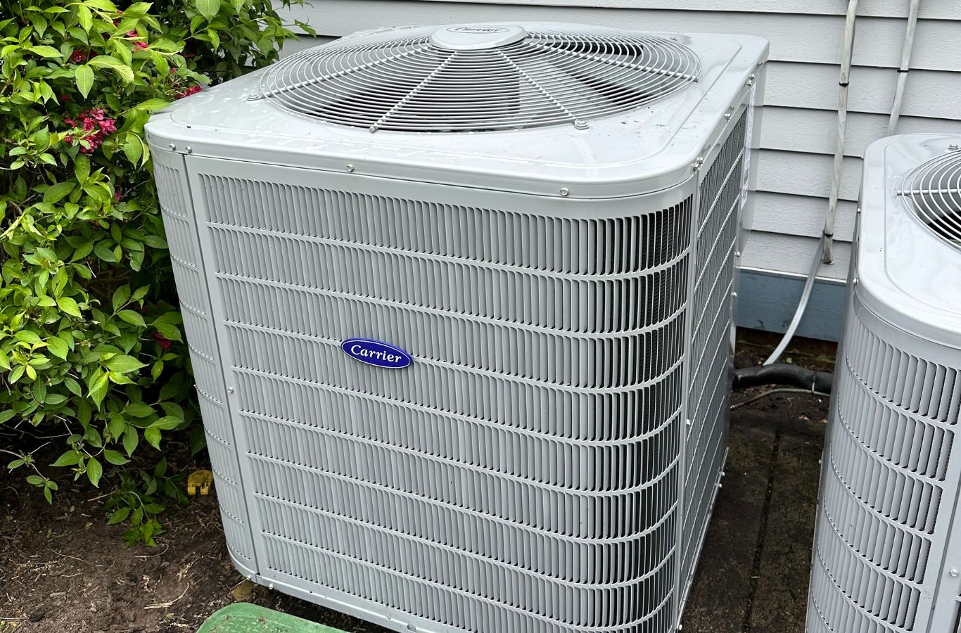 A Climate Systems specialist completing heat pump repair in Seven Fields, PA, demonstrating skilled service trusted by local homeowners. Heat Pump Repair near me.