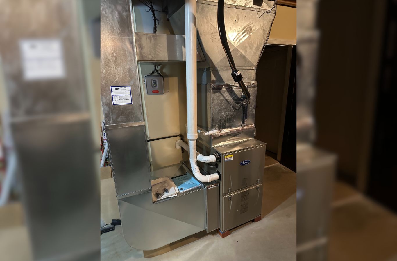 Climate Systems professional performing emergency furnace repair in Valencia, PA, demonstrating skilled diagnostics and reliable local support.
