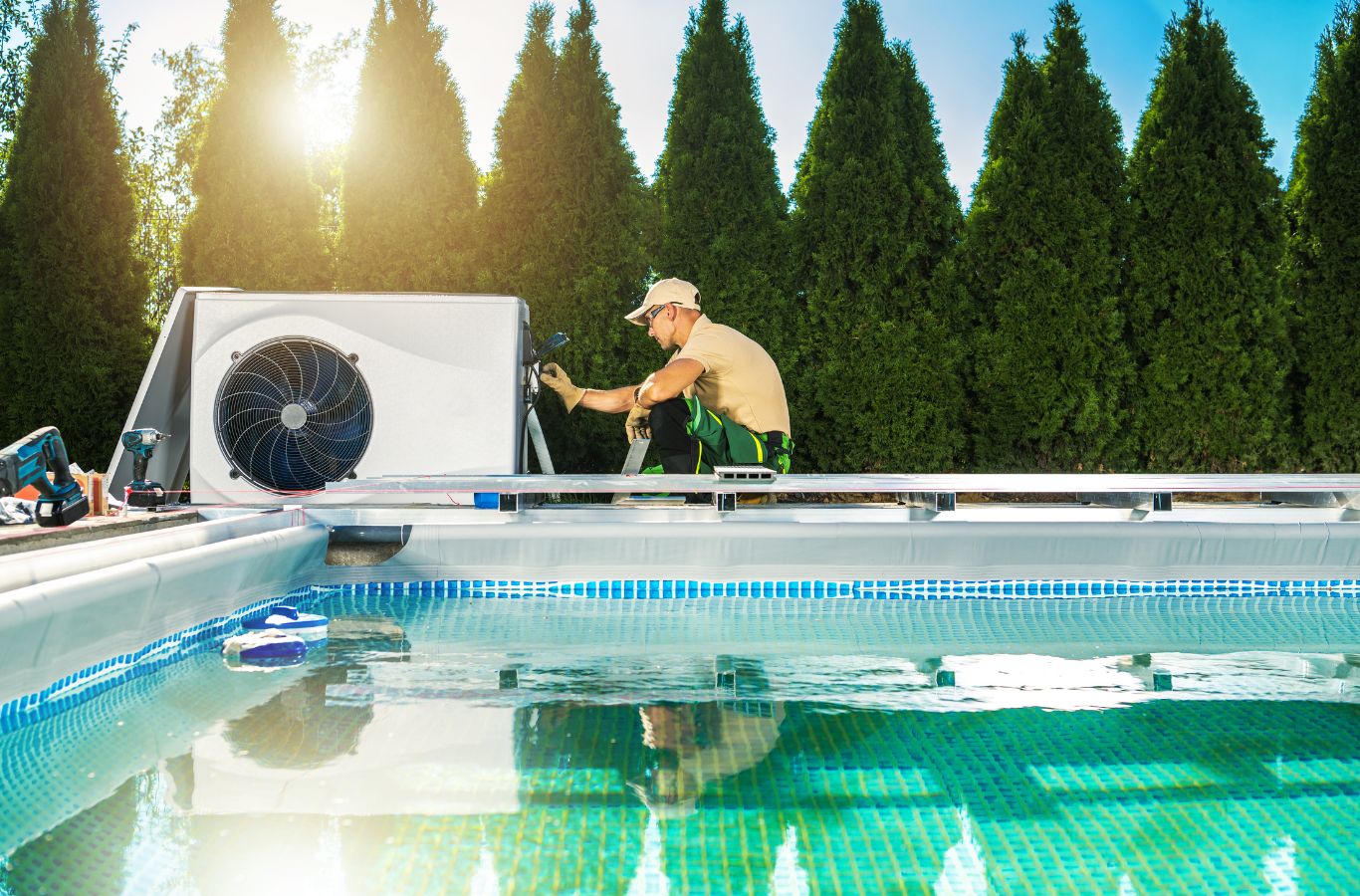 Climate Systems expert installing HVAC equipment in Gibsonia, PA. Emergency HVAC Replacement Near Me.
